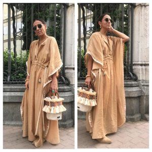 ZARA LIMITED EDITION STUDIO EMBROIDERED TUNIC